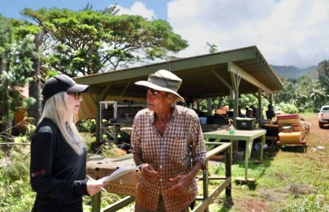Out in the fields: checking in with a Kauaʻi farmer whose crops took a direct hit from Lowell.